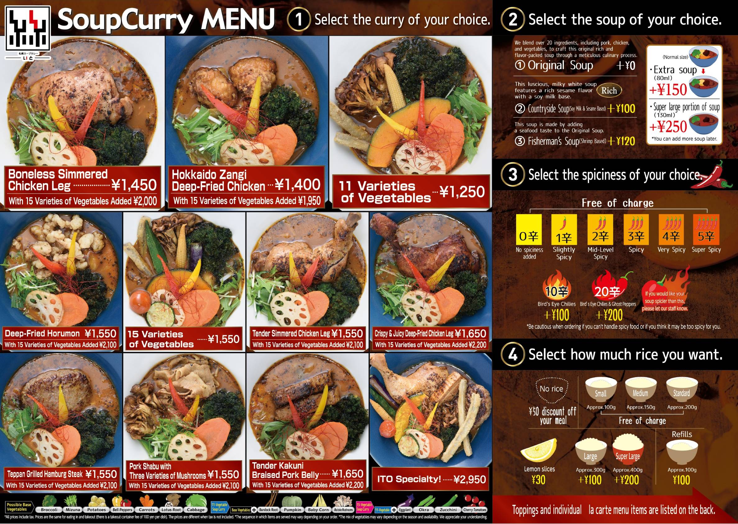 Grand Menu